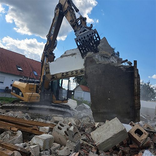 Abbruch und Entkernung
