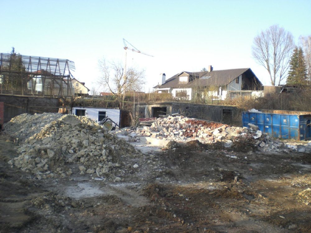Abbrucharbeiten